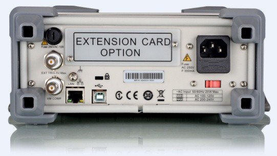 SDM3045X rear interface and bench connectivity